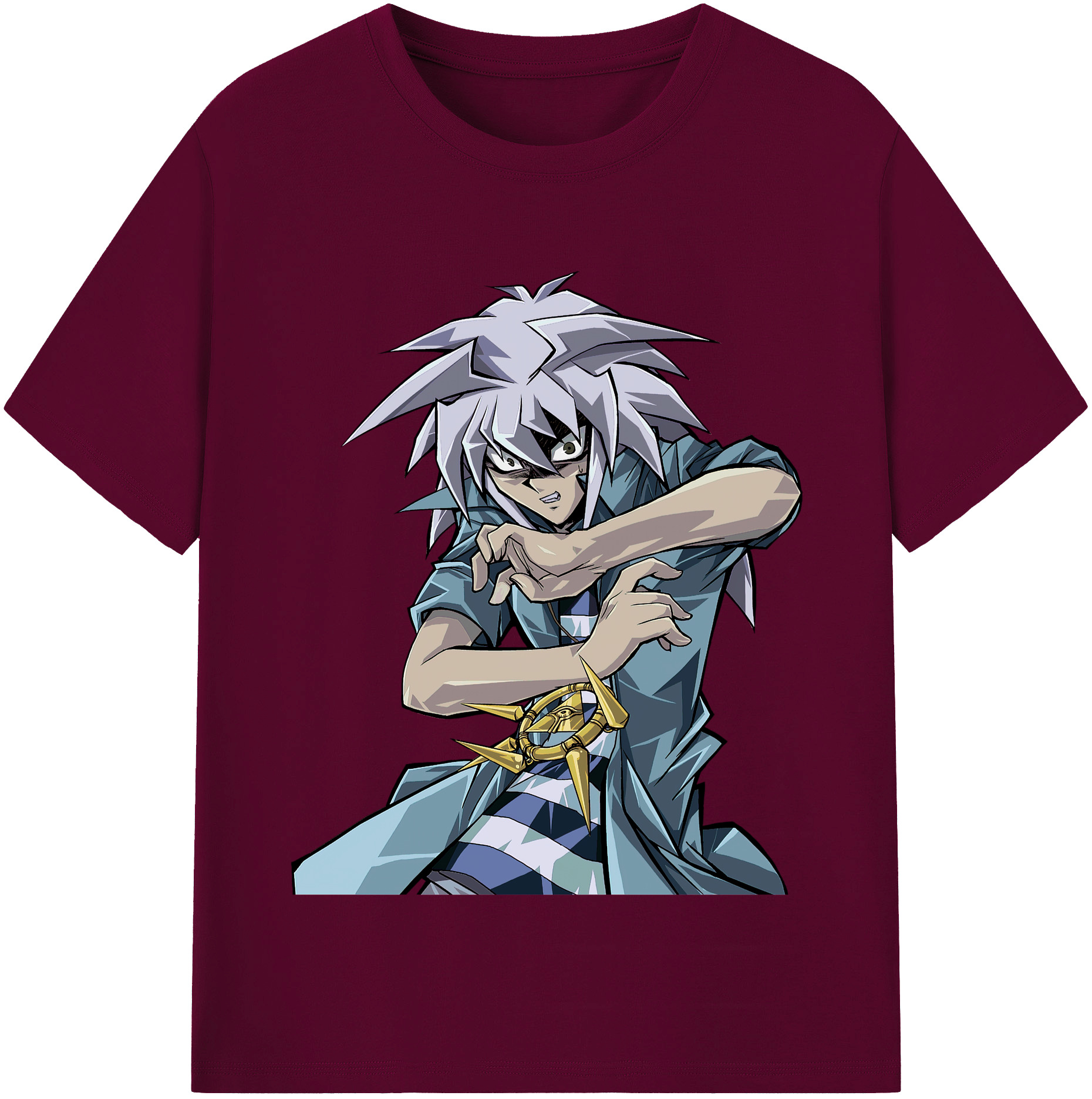 （画像用） 遊☆戯☆王 Yu-Gi-Oh! レディースカジュアルプリントTシャツ（綿100％）